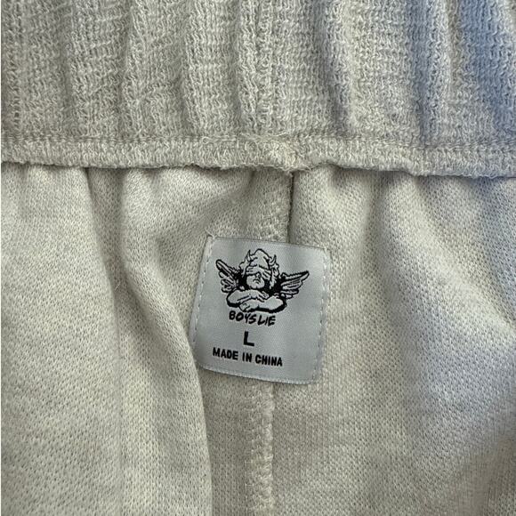 Boys Lie Sweatpants Hatchet Cemetery Size L Gray - Picture 3 of 4